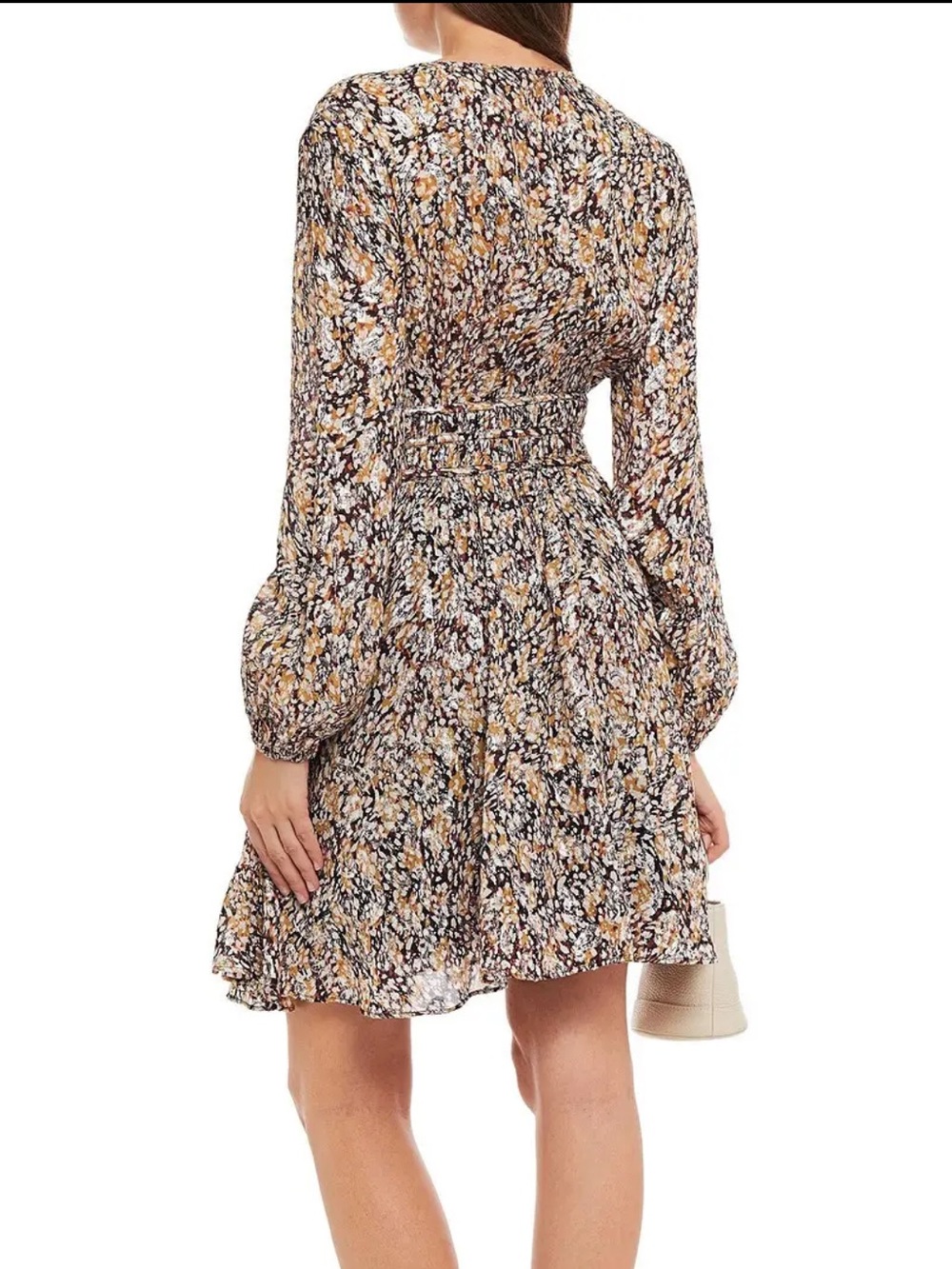 Maje Metallic Fil Coupe Dress NWT - Picture 2 of 8
